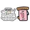 Mental Health 'Set of 2 ADHD Awareness' Enamel Pin