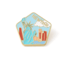 City Landmark 'New York' Enamel Pin