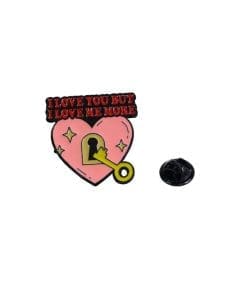Self Love 'Love Locket | I Love You But I Love Me More' Enamel Pin