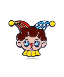 Clown 'Curly Boy' Enamel Pin