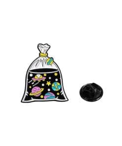 Solar System 'Bag of Planets' Enamel Pin