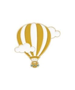 Hot Air Balloon 'Cloud Ride' Enamel Pin - Image 5