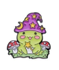 Bullfrog 'Magical Wizard' Enamel Pin