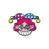 Clown 'Little Girl' Enamel Pin