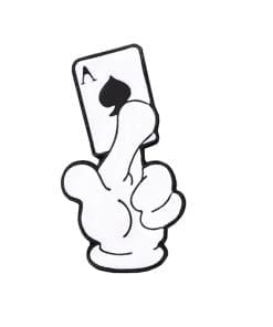 Circus Clown 'Ace Card' Enamel Pin