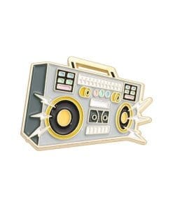 Vintage Radio Enamel Pin