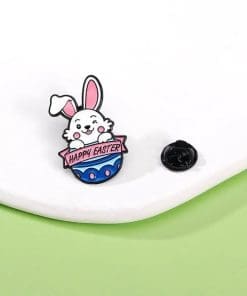 Easter Egg 'Happy Easter Bunny' Enamel Pin
