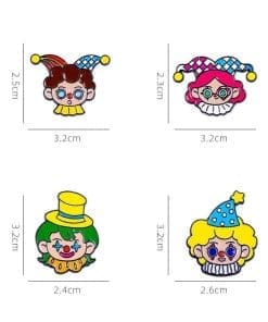 Clown 'Little Girl' Enamel Pin - Image 5