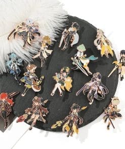Genshin Impact ‘Geo Polearm Zhongli’ Enamel Pin - Image 4