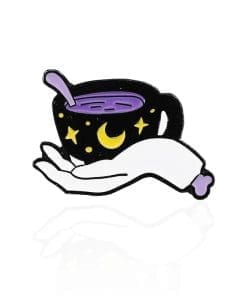 Witchcraft 'Magic Coffee  Cup' Enamel Pin