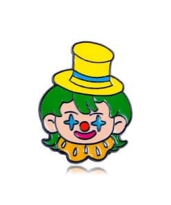 Clown 'Green Magician' Enamel Pin