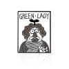 Gothic Grandma 'Green Lady' Enamel Pin