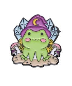 Bullfrog 'Crystal Wizard' Enamel Pin