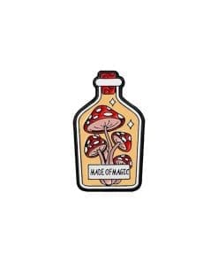 Mushroom Jar 'Made of Magic' Enamel Pin