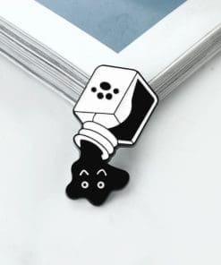 Black Cat 'Black Pepper' Enamel Pin