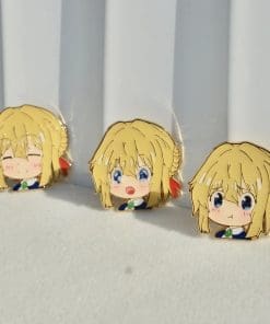 Alternative view of Violet Evergarden ‘Teary Eye Chibi Head’ Enamel Pin