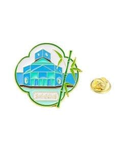 China Scenic Spots ''Suzhou Museum' Enamel Pin