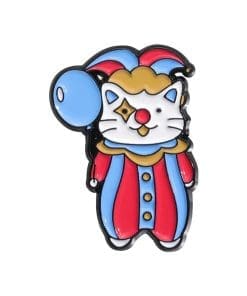 Circus Clown 'Joker Cat' Enamel Pin