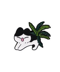Cat 'Hemp Tail' Enamel Pin