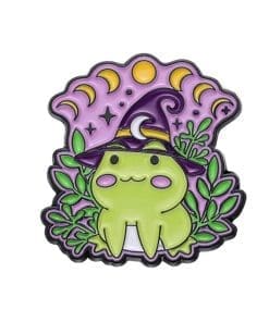 Bullfrog 'Witch Night' Enamel Pin