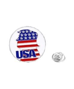 American Independence Day 'US Flag | Trump' Enamel Pin