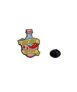 Self Love 'Potion Bottle' Enamel Pin