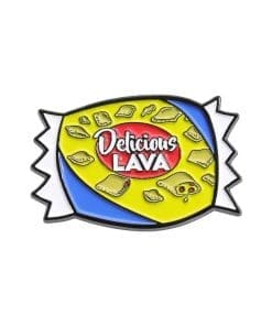 Pizza Snack 'Delicious Lava' Enamel Pin
