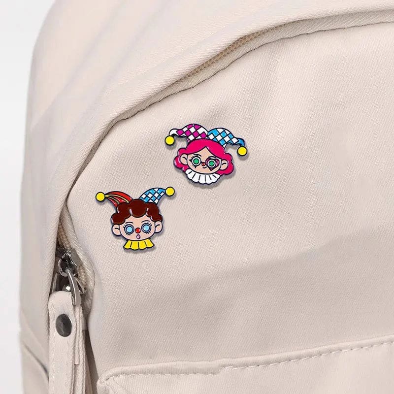 Clown 'Little Girl' Enamel Pin - Image 2