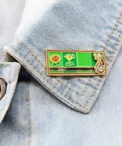 Alternative view of Plants vs. Zombies 'Movable Zombie' Enamel Pin