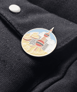 Alternative view of City Landmark 'Shanghai ' Enamel Pin