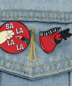 Alternative view of Big Hero 6 'Set of 2 Baymax Balalala' Enamel Pin