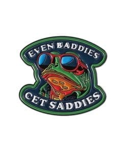 Even Baddies Get Saddies 'Cool Frog' Enamel Pin
