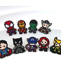 Pixel Chibi 'Batman' Enamel Pin - Image 3