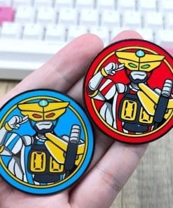 Alternative view of B-Robo Kabutack 'Captain Tomborg | Referee Portrait' Enamel Pin