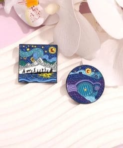 Lord of the Rings 'Set of 2 Starry Night' Enamel Pin