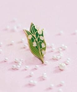 Botanical Bloom 'Lily of the Valley' Enamel Pin