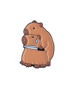 Capybara 'Hostage' Enamel Pin