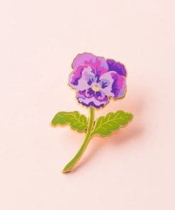 Botanical Bloom 'Sweet Violet' Enamel Pin