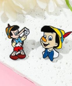 Alternative view of Pinocchio 'Set of 2 Fantasy Boy' Enamel Pin