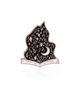 Black Magic 'Starry Night Book Spell' Enamel Pin