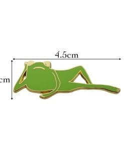 Alternative view of Frog 'Kawaii Summer' Enamel Pin