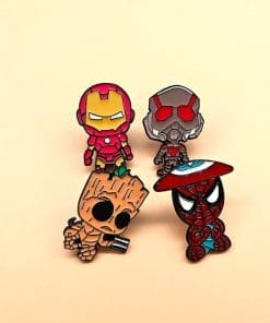 Alternative view of Avengers Chibi 'Spiderman' Enamel Pin