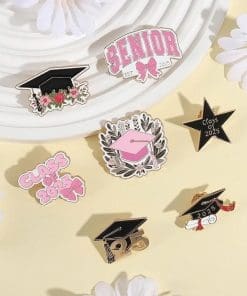 Alternative view of 2025 Graduate 'Bachelor's Diploma' Enamel Pin