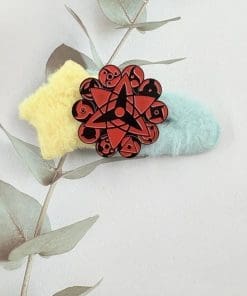 Alternative view of Naruto 'Eternal Mangekyo Sharingan Enamel Pin