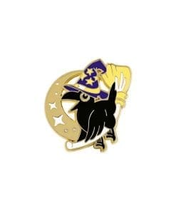 Black Crow ''Wizard Bird' Enamel Pin