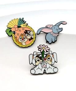 Alternative view of Dumbo 'Flying Gentle Elephant' Enamel Pin