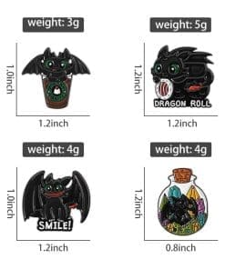How to Train Your Dragon ‘Toothless | Dragon Coffee’ Enamel Pin - Image 4