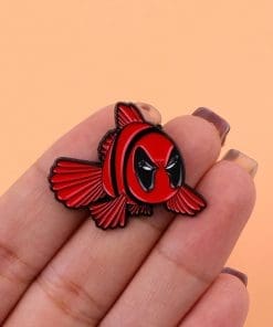 Alternative view of Fish Hero 'Finding Nemo x Deadpool' Enamel Pin