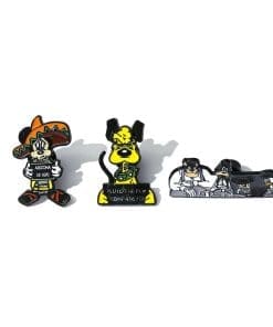Mickey Mouse and Friends 'Set of 3 Wanted Cowboys' Enamel Pin