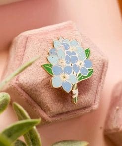 Botanical Bloom 'Forget me Not' Enamel Pin